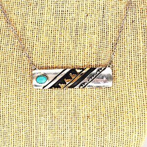 Native American Bar Necklace